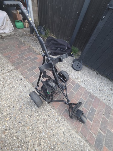 Powered golf trolley - golf,
