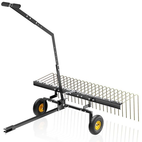 Tow behind lawn rake 148cm - lawn, |