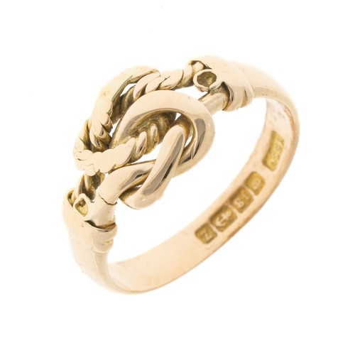 Pre owned 18ct - pre-owned, knot