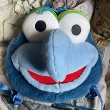 GONZO Head Plush Backpack Bag