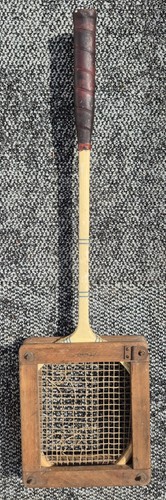 Vintage wooden tennis - vintage,