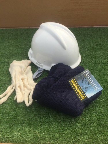 Msa white ppe safety helmet - ppe,