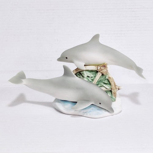 Highbank porcelain dolphins - highbank,
