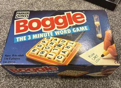 Vintage boggle minute word - boggle, 3