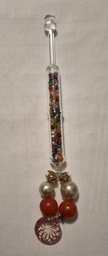 Novelty broad glass beaded - novelty,