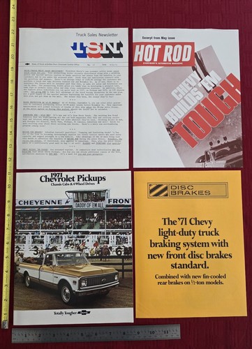 Original 1971 chevrolet pickup - original,