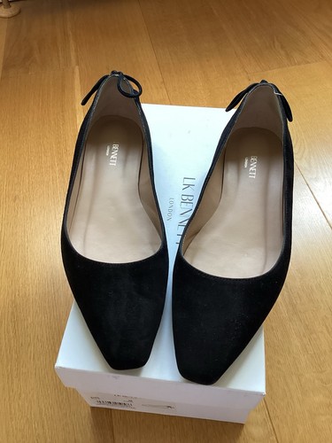 Bennett essie black suede - lk,