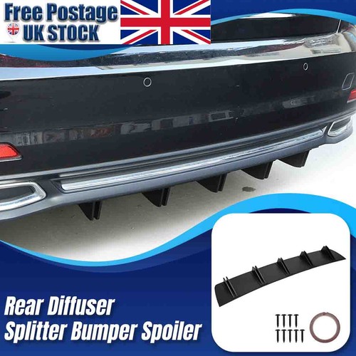 Rear bumper splitter lip - bumper,