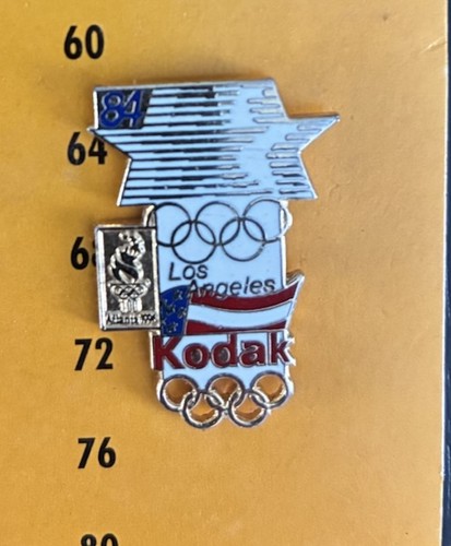 Historic kodak olympic pins - historic,
