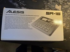 Alesis SR-16 Drum Machine for Composition Recording and Accompaniment