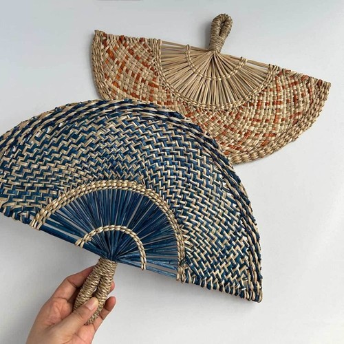 Vintage hand woven straw - vintage,