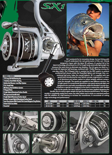 Rapture sx1 high end spinning - sx1,