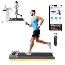 Under Desk Treadmill - 12KM/H Walking Pad Running Machine for Home & Office Use