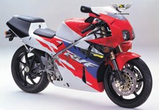 FLD Fairing Kit Injection Molding White Red Fit for Honda 1993-1994 RVF400R a001