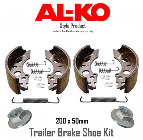 Trailer brake shoes ko - brake, al-ko