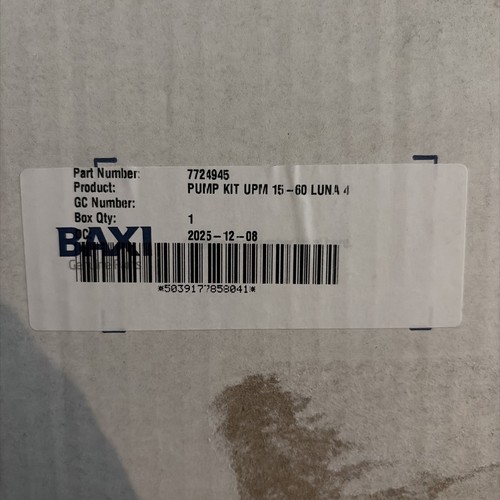 Brand new baxi - , upm