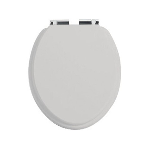 Heritage dove grey toilet seat - grey,