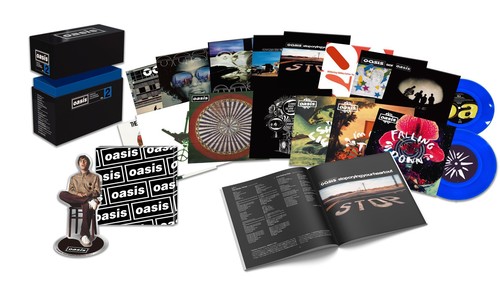 Oasis complete 7inch single - complete,