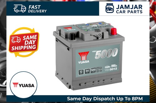 Yuasa car battery ybx5012 12v - yuasa,