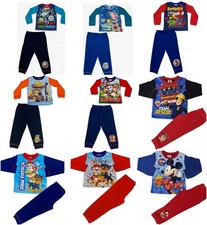 Boys Pyjamas Official Licensed Character Sleepwear Ages 18 Months to 5 Years