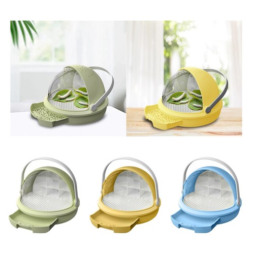 Plastic silkworm breeding box - silkworm,