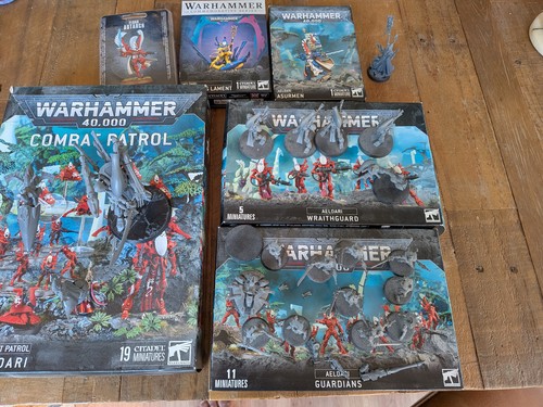 Aeldari old combat patrol - combat,