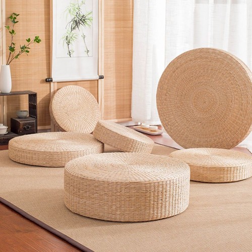 Natural tatami seat cushion - tatami,