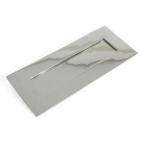 Front door letter plate - letter,