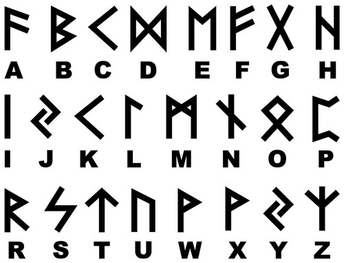 Custom viking runes vinyl - custom,