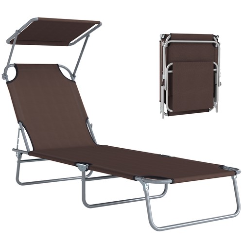 Outsunny garden folding chair - garden,