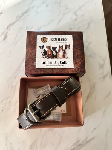 Logical leather dog collar - logical,