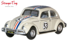 OXFORD DIECAST 1/76 PEARL WHITE (HERBIE) VW BEETLE 76VWB001