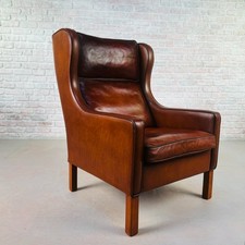 Vintage Danish 1970s High Back