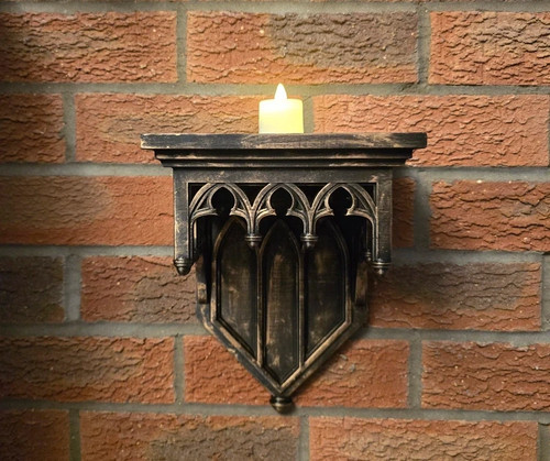 Gothic wall shelf ornate - wall,