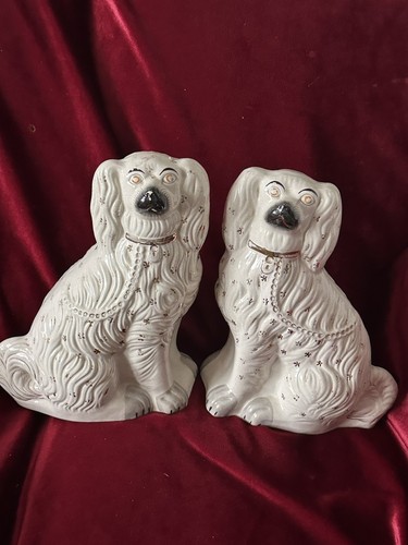 Pair large pottery - of,