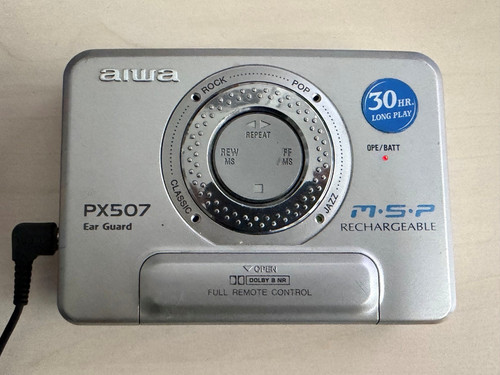 Aiwa px507 portable cassette - portable,