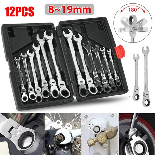 12pcs metric flexible ratchet - 12pcs,