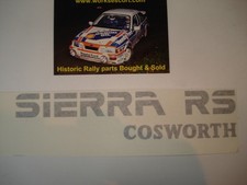 SIERRA COSWORTH REAR DECAL 3