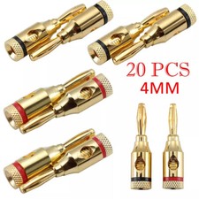 20 x 4mm Gold Plated Musical