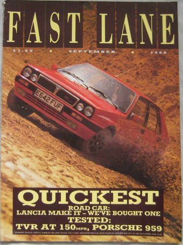 Fast lane magazine september - fast,