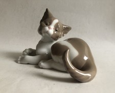 Lladro 5114 Surprised Cat Figure Figurine Ornament