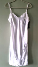 NWT M&S 14 White Satin Glossy