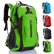 40L Hiking Camping Backpack Waterproof Mens Women Outdoor Travel Rucksack Bag