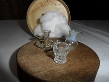 ANTIQUE MINIATURE CLEAR GLASS