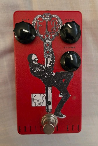 Skeleton key overdrive pedal - skeleton,