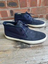 Mens suede canvas camper boots - mens, suede/canvas