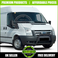 BLACK AXLE NUDGE A-BAR, BULL BAR GLOSS GUARD TO FIT FORD TRANSIT MK7 2007 - 2013