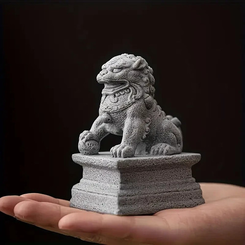 Chinese stone lion pixiu - pixiu,