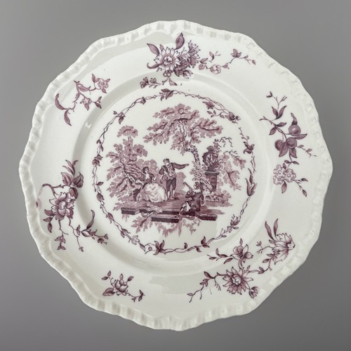 Vintage mason watteau - vintage, white