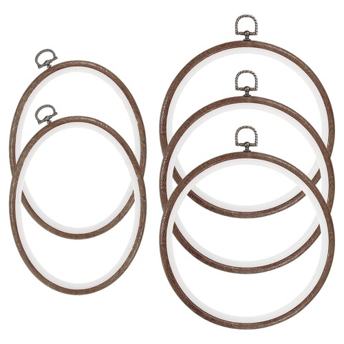 5pcs embroidery hoops set - embroidery, 8
